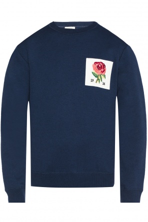Rose motif sweatshirt, zdjęcie 1 Rose motif sweatshirt od Kent & Curwen